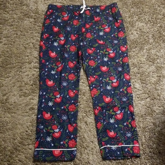 BRAND NEW Ladies Cotton Pajama Set Nighttime Blue - Picture 3 of 5